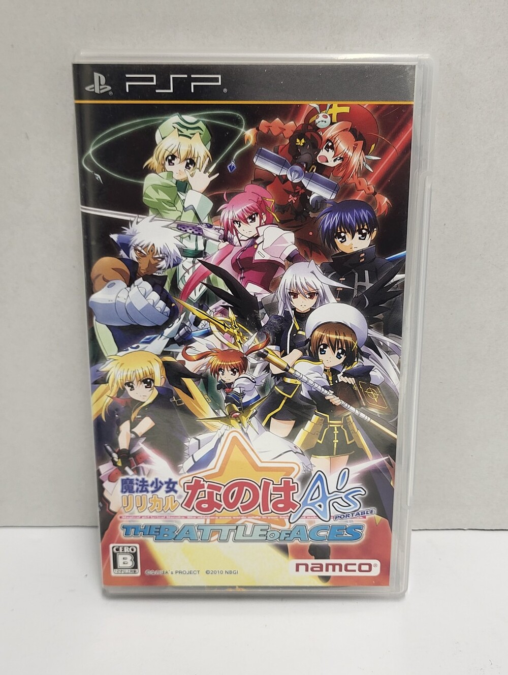 PSP Mahou Shoujo Lyrical Nanoha A's Portable: The Battle of Aces Japan Import